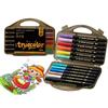 True Color Washable Acrylic Markers - Layerable, Non-Bleeding for Kindergarten Art & Primary School Students