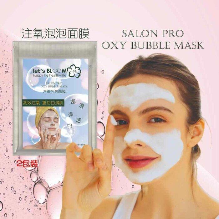 LET'S BLOOM SALON PRO OXY BUBBLE MASK (4PCS)