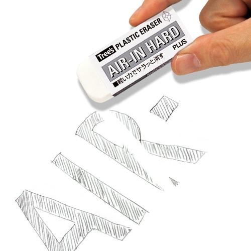 Plus Eraser Air-in Hard M 26g ER-100AH Box of 20 36-42420