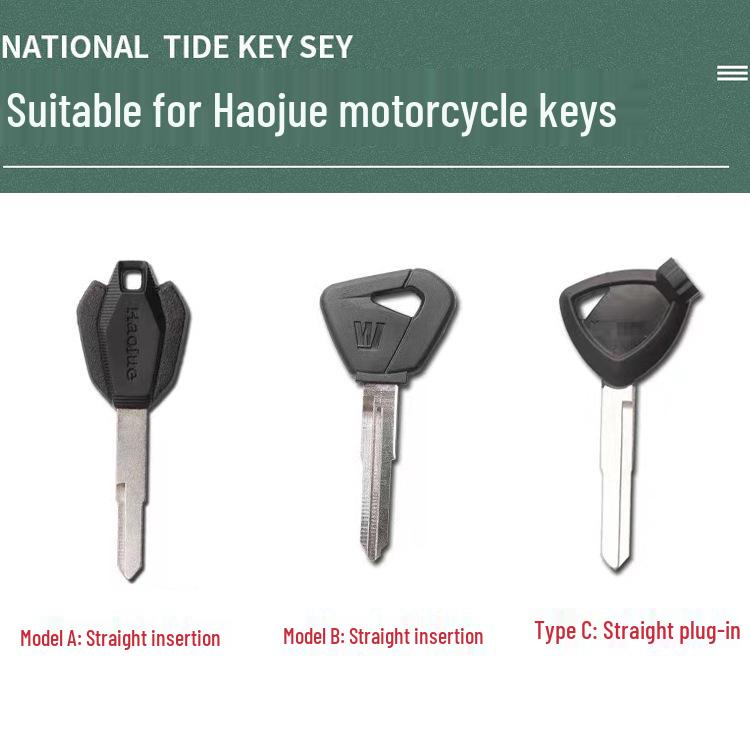 Haojue USR125/AFR/XCR/DR300/TR300 Motorcycle Key Cover - Tiger Shark Design