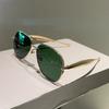 JYL TS Sunglasses UV Protection Pilot Double Beam Metal Unisex/3472