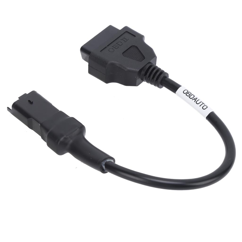 4Pin OBD Diagnostic Cable Adapter OBD2 Extension Connector Replacement for Ducati Motorcycles