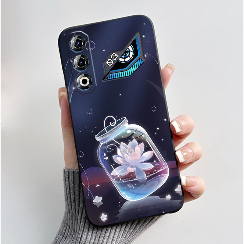 Für ZTE Nubia Neo 3 GT 5G Z2465N Hülle Süßes Kaninchen Schwarz Weiches TPU Silikon Stoßfeste Rückabdeckung Für ZTE Nubia NEO3 GT 5G Hülle