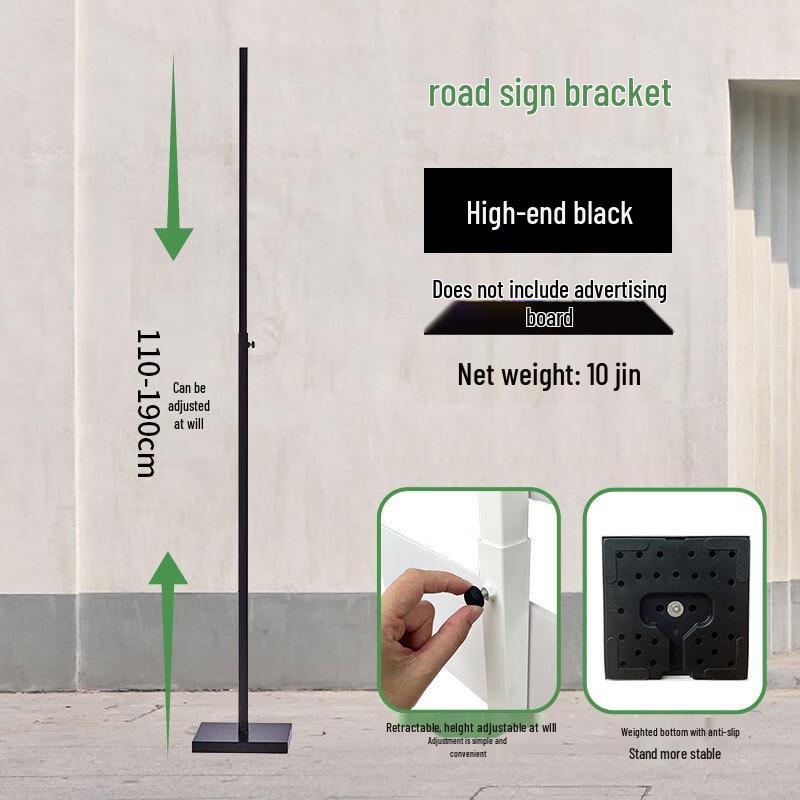 Creative Irregular Standing Road Sign Display