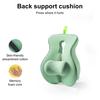Back Support Cushion Memory Foam Lumbar Support Cushion Chair Back Support with Adjustable Slider for Office Chair Computer Desk Chair