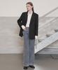 Ssikeoseun Washed Soft Denim Wide Pants_Blue