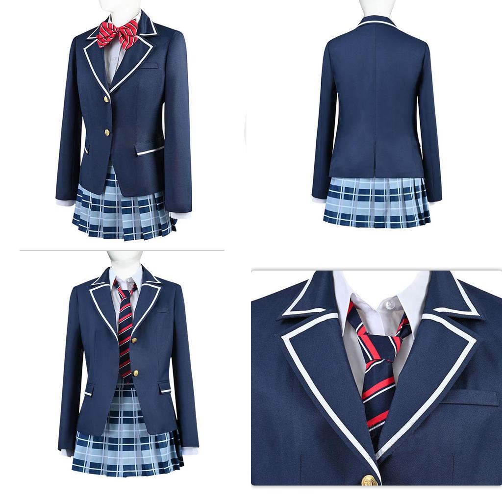 Project Sekai Colorful Stage Feat Cosplay Kostüm Schuluniform Outfit Karneval