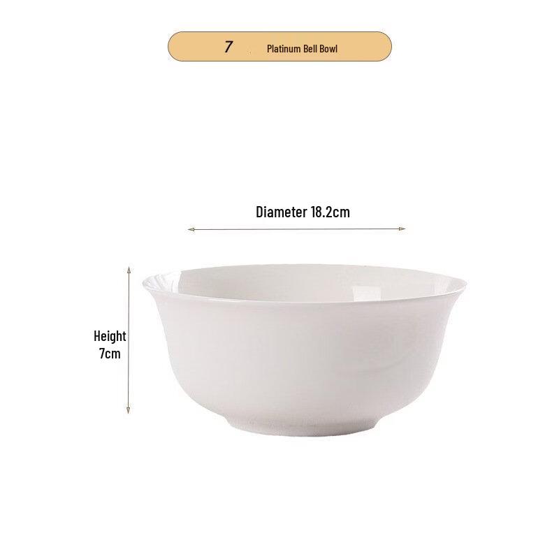 Abay Bone China Rice Bowl Set