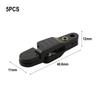 Adjustable Heavy Tension Line Weight Boat Fishing Downrigger Snap Release Clips