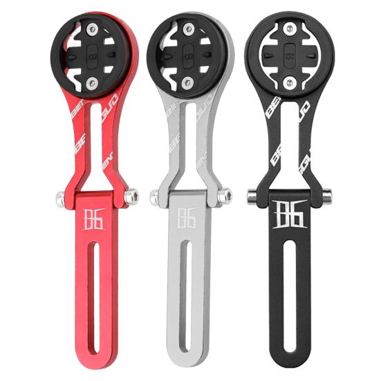 Bike Computer Mount Angle Adjustable Lightweight Heavy Duty Aluminum Alloy Universal Mountain Road Bike Handlebar Computer Holder Cycling Accessories