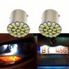 1157 BAY15D 1156 Ba15S 1206 3020 22SMD White LED Brake Turn Light Auto Mobile Wedge Lamp Tail Bulb Super Bright DC 12V