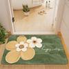 2D Flat-1PC Colorful Flower Door Mats for Home , Welcome mats for home decoration.