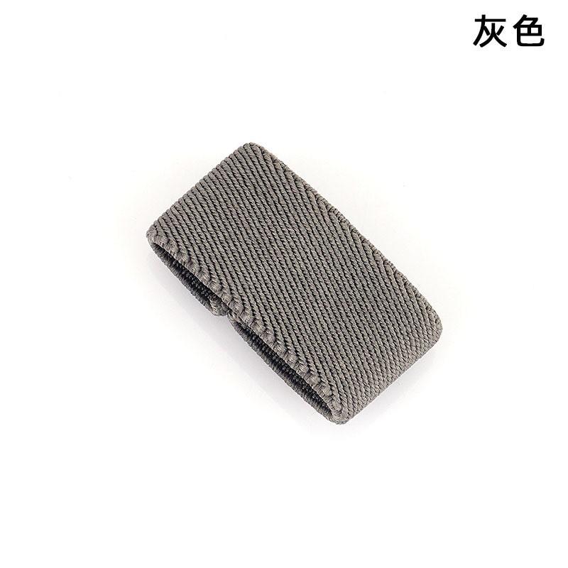 

Thickened Waist Belt Elastic Loop Multi-color Twill Fixed Trousers Interfinger