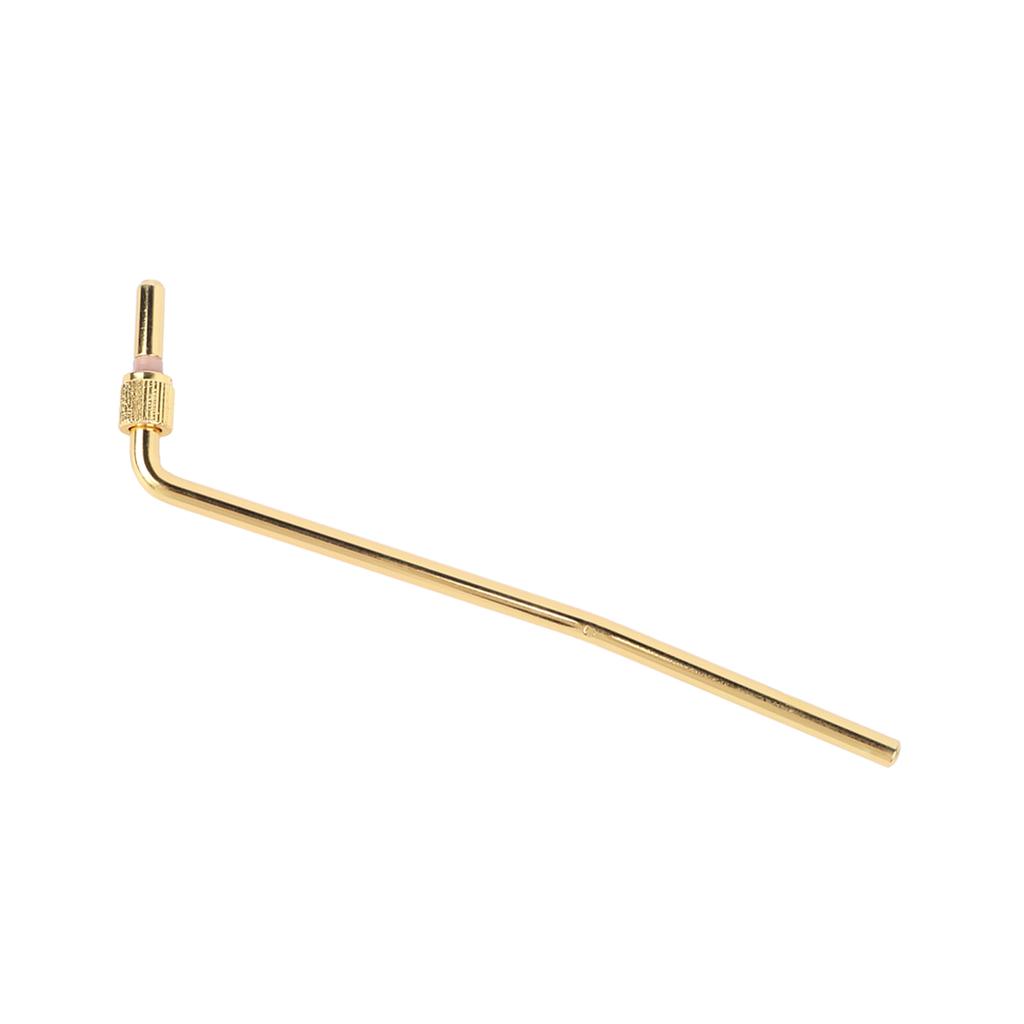 Guitar Tremolo Arm Metal Bar Electric Bridge System Part for Professional Musicians Gold