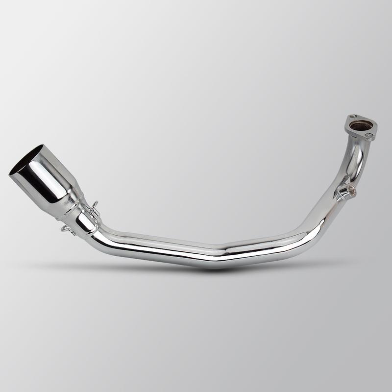 For GY6 Zuma 125CC 150CC 200CC Scooter Exhaust Modified Stainless Front Pipe 51MM Interface Motorcycle Escape Header Tube