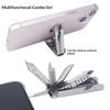 1Pcs 13-In-1 Portable Folding Tools Multi-Functional Stainless Steel Pocket Tool For Outdoor Emergency Repairs