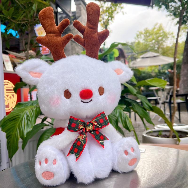 High-Quality 30Cm High-Quality Christmas High-Quality Bowtie High-Quality Rabbit High-Quality Elk High-Quality Plush Play sets High-Quality Kawaii 30cm