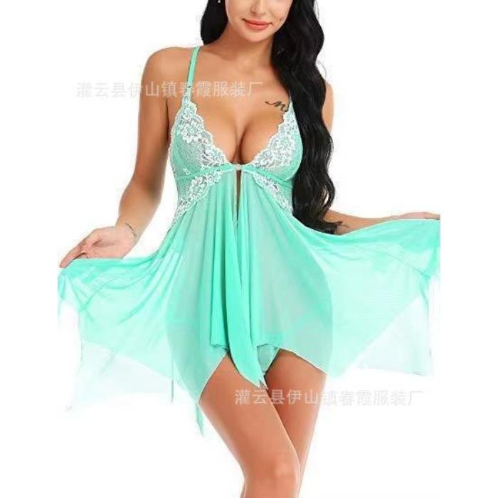 New models, popular lace mesh sex pajamas women's sex underwear pajamas summer