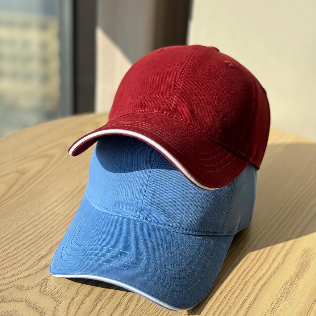 New Style Large Head Circumference Soft-top Baseball Cap for Women, Versatile Sports Hat for Men, Makes the Face Look Smaller, Wide-brimmed Duckbill