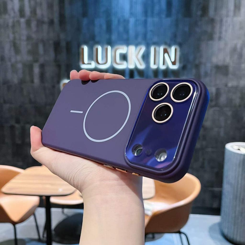 Orginal Liquid Silicone Crystal Camera Protect Case for IPhone 17Pro Max 16 15 14 13 12 11 Official for Magsafe Shockproof Cover