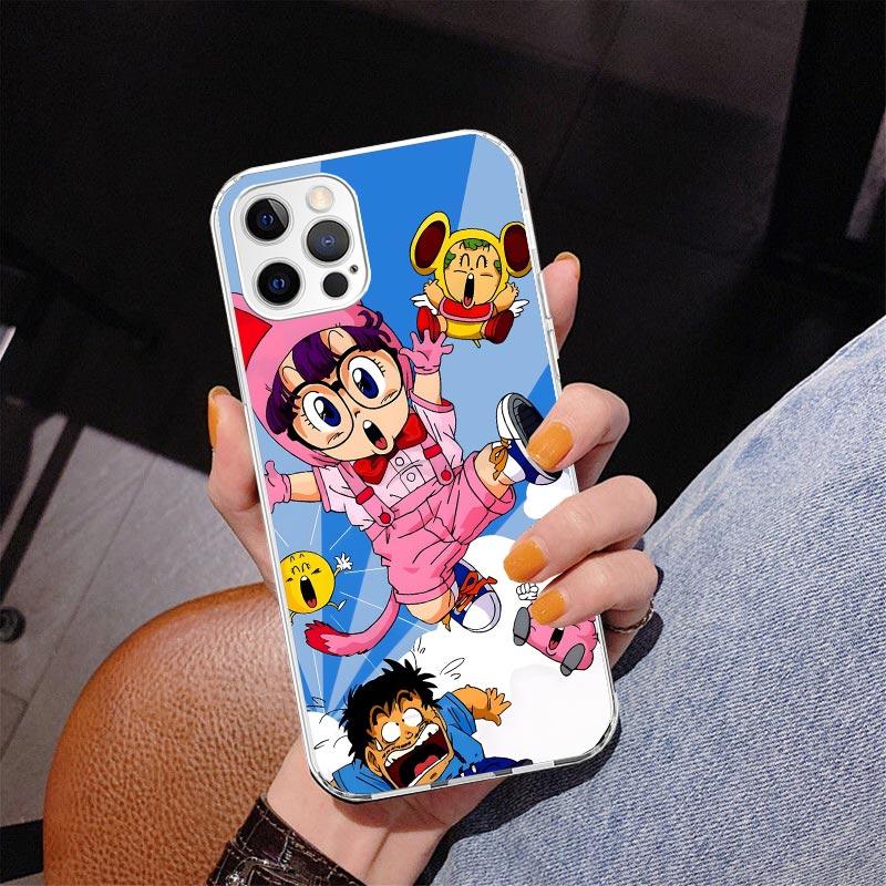 

Arale Dr Slump Phone Case For iPhone 17 Air 16 Pro Max 16E 15 + 14 Plus 11 12 13 Mini 7 8 SE Gift Print Cover Fundas iPhone 14
