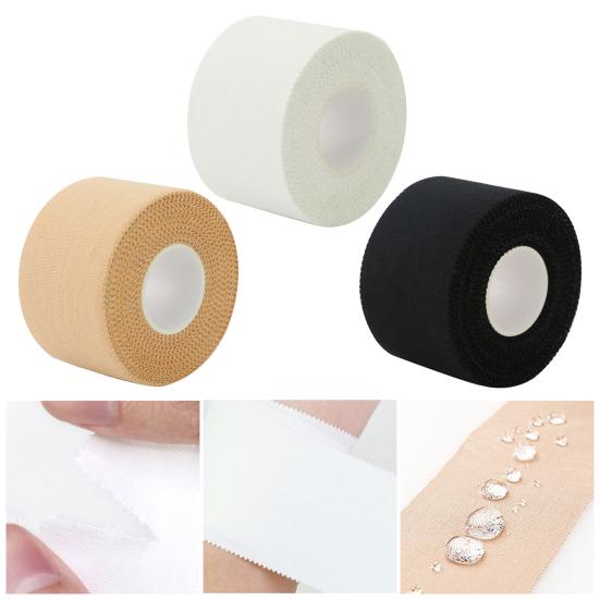 Zigzag Edge Athletic Tape Cotton Sports Tape for Wrist Knee Ankle Support Breathable Stretchy Easy Tear