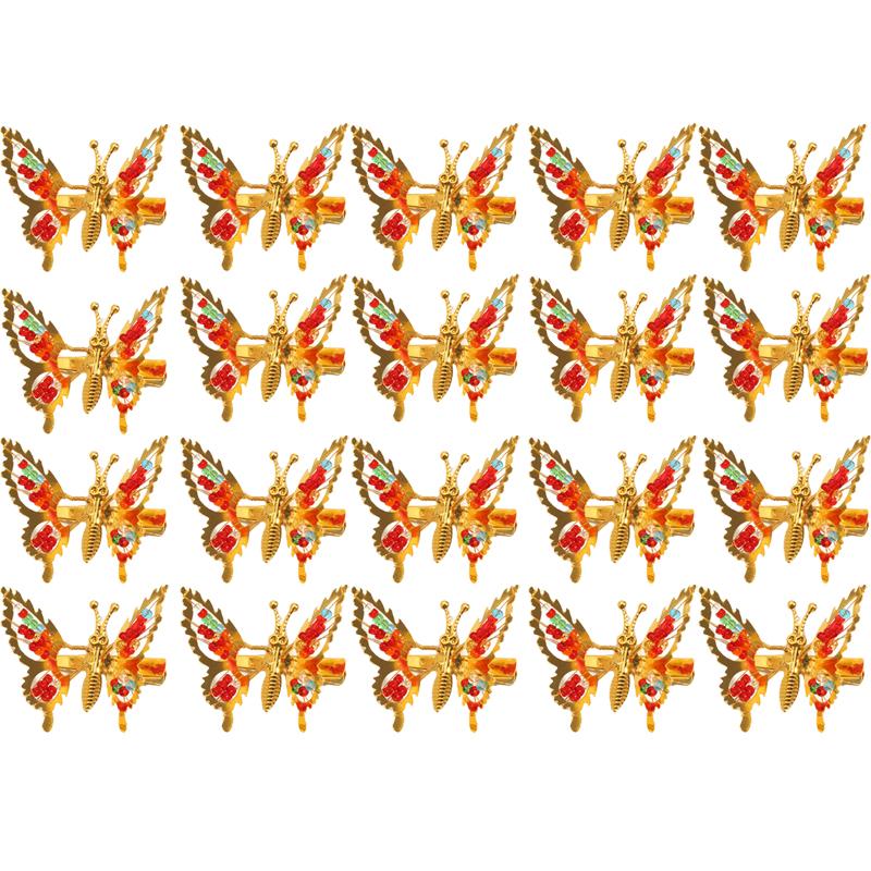 Move The Butterfly Spring Hair Clip Little Girl Super Girl Broken Duckbill Clip Hair Accessories