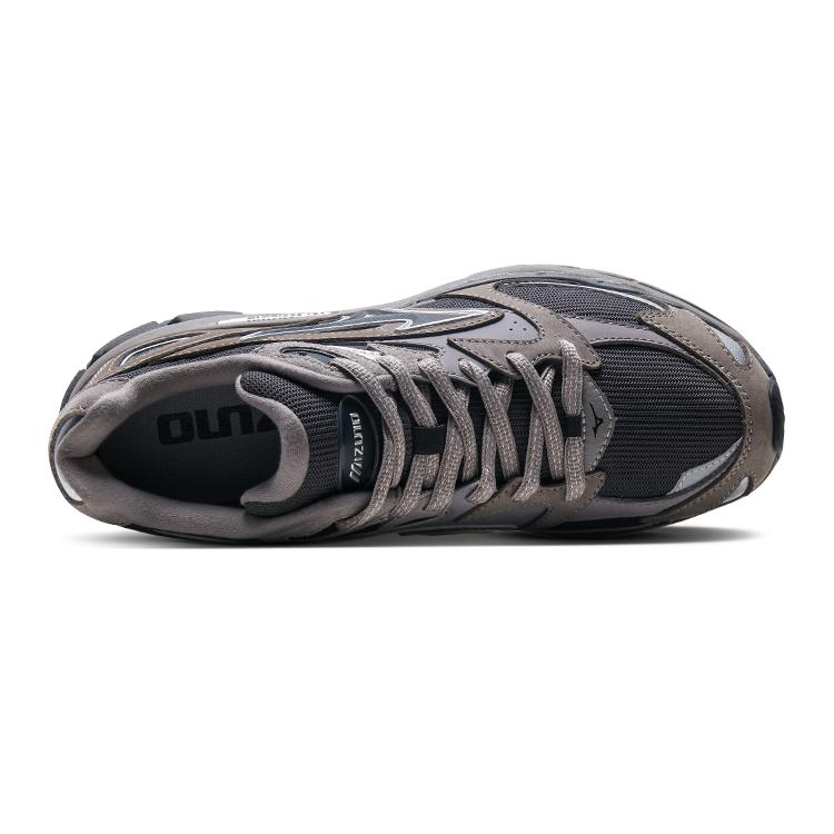 Mizuno LG Premium Retro Trend Non-Slip Wear-Resistant Low-Top Running Shoes Unisex sneaker Storm-Gray D1GH241101