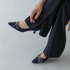 [Evol] Lightweight, Cushioned Ribbon Suede 5cm Pumps