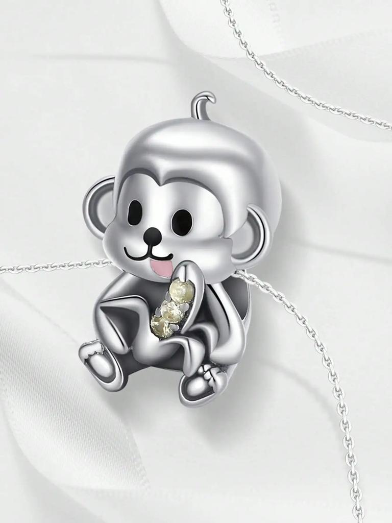 Copper Colors Cute Animals Pandas Elephantsbeads Charm Pendant For Original Bracelet For Women Diy Jewelry Love Gift