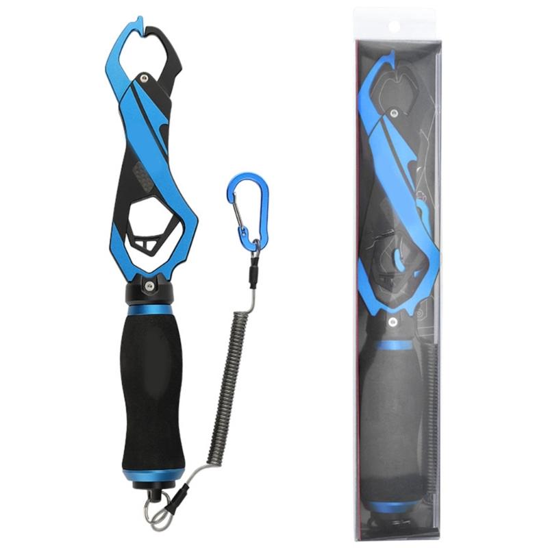 

Захват для рыбы с весами из алюминиевых сплавов, Захватыватели для рыбы, Зажимы, Съемник крючков синий