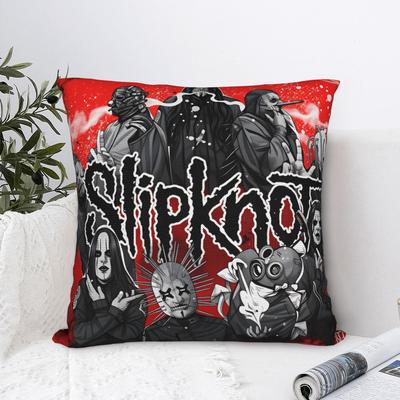 Slipknot Band Kissenbezüge Neuheit Kissenbezug für Sofa Couch Bett Wohnzimmer Bequeme Kissenhülle
