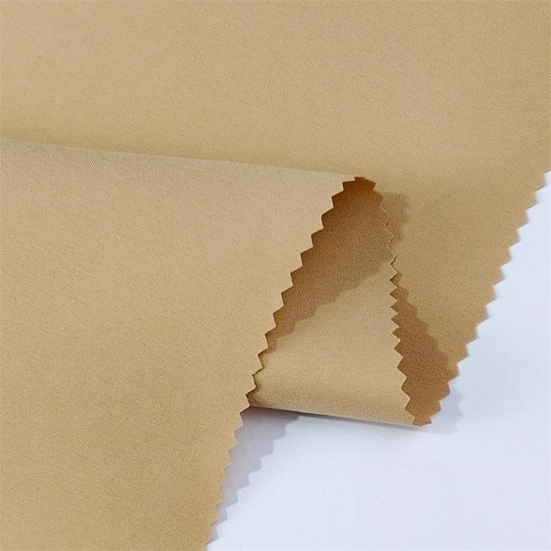 Solid-color Polyester Matte Plain Weave Fabric DIY Windbreaker Jacket Style Overcomes Cotton-padded Dress Shirt Jacket Fabric