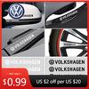 For VOLKSWAGEN VW 2025 For VW POLO 4Pcs Car Door Handle 3D Stickers Tire Rear View Mirror Decals For Volkswagen CC Golf 4 6 7 GT