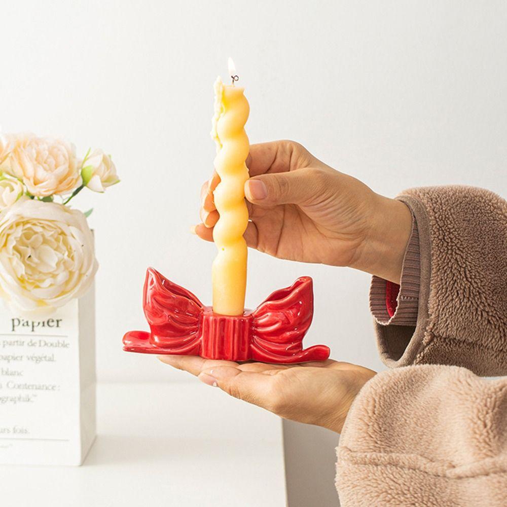 Romantischer langer Kerzenleuchter Elegante Kerzenständer Hochzeits-Candlelight-Dinner