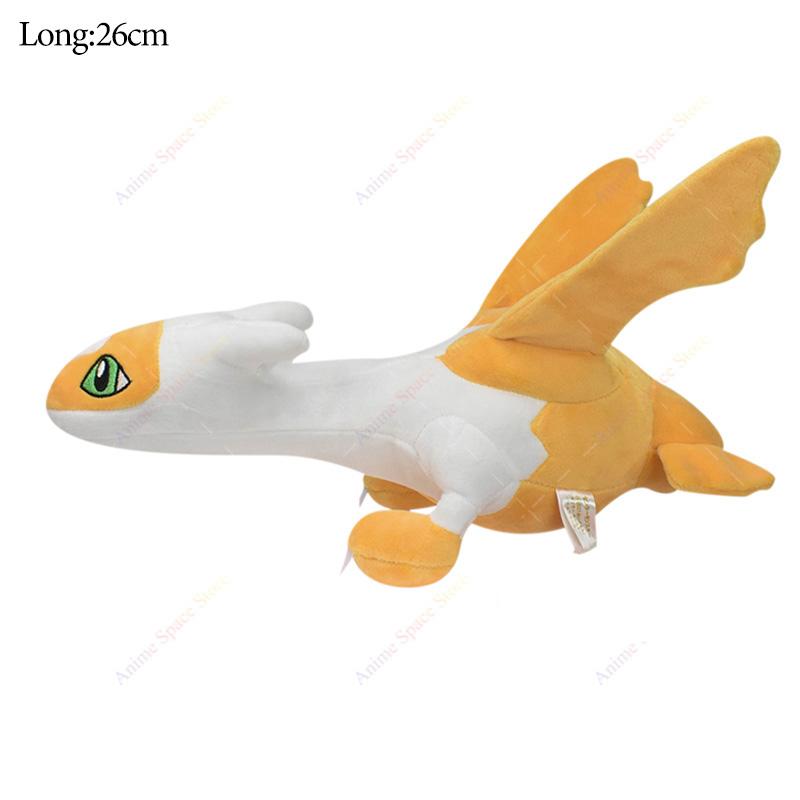 Plush Shiny Gyarados Charizard Mega Rayquaza Hisuian Zorua Ho-Oh Lucario Vileplume Anime Stuffed Peluche Kids Xmas Gift