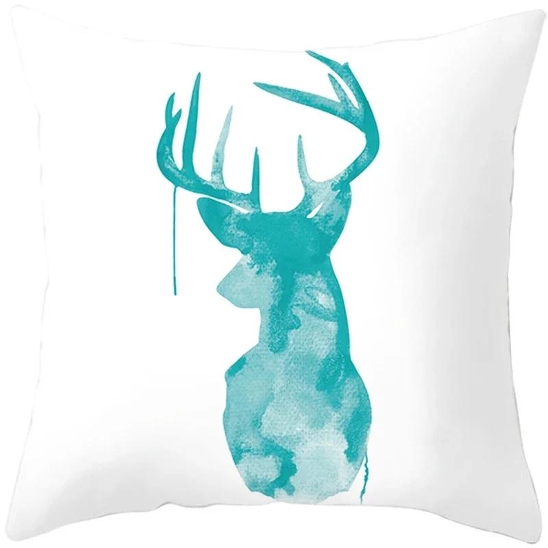Ins Net Celebrity Cartoon Unicorn Pillow Sofa Pillow Cushion Cover Hot Household Items One Drop Delive