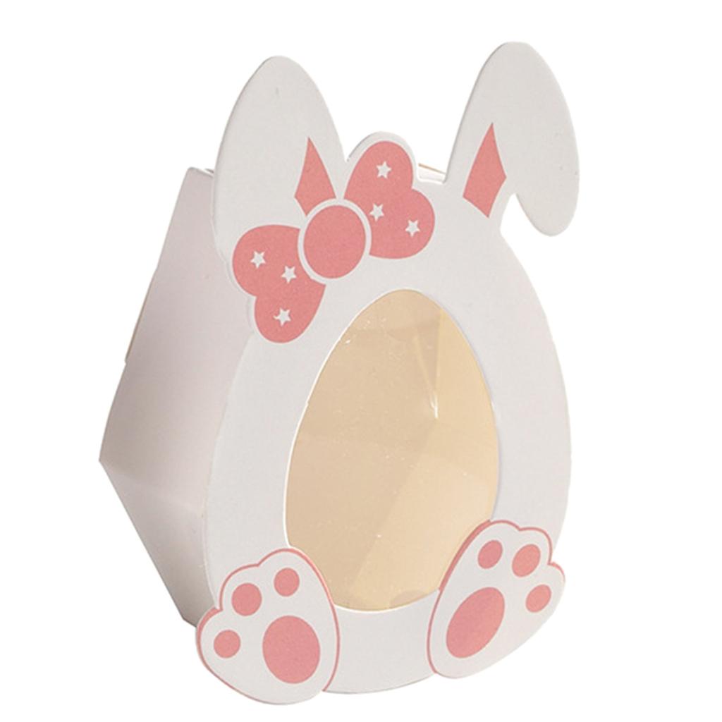 10 st/set Söt godisbehållare Fodral Påskpresentask Godisförpackningslådor Organisatörer för Fest och Sammankomster