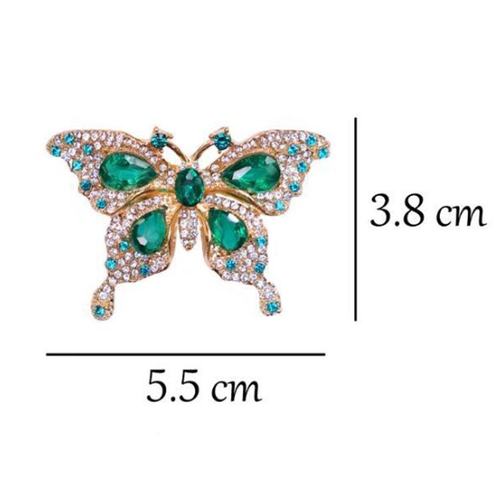 Alloy Insect Corsage Fabric Handmade Cloth Art Lapel Pins New Pin Brooch  Wedding Party Decor