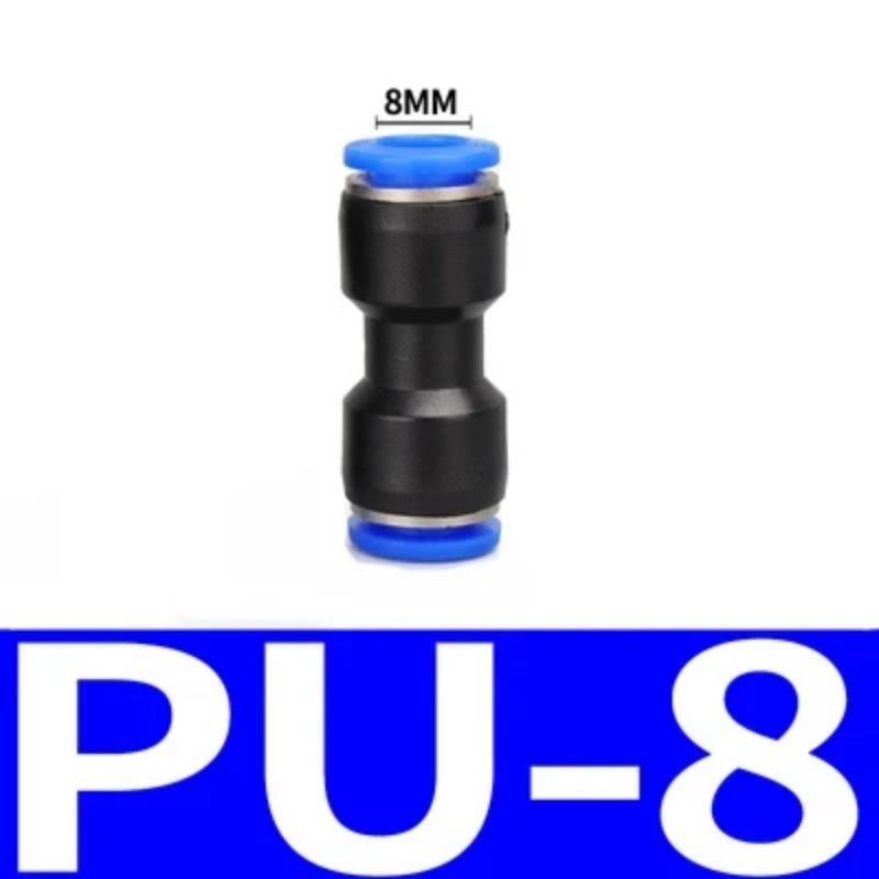 1PC PU PG Pneumatický rychlospojka Plastová hadice Vzduchová trubka 4 6 8mm 10mm 12mm 14mm 16mm Přímá Redukující plyn Rychlé připojení