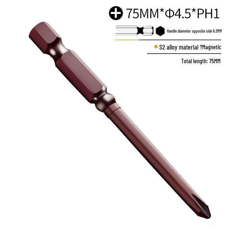 

Набор крестовых магнитных отверток промышленного класса S2 Green Forest — высокая твердость, сверхпрочность, совместимость с электричеством и пневмооборудованием. 75mm Φ4.5 PH1