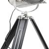 Wooden Floor Lamp with Tripod | 70" Tall Standing Vintage Home Decor Lamp | Modern Living Room & Office Decor |