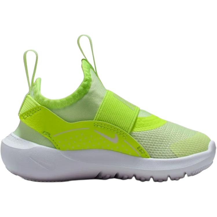 Nike Flex Runner Comfortable Versatile Durable Low-Top Walking Shoes Baby sneaker Fluorescent-Yellow White IF2895-700