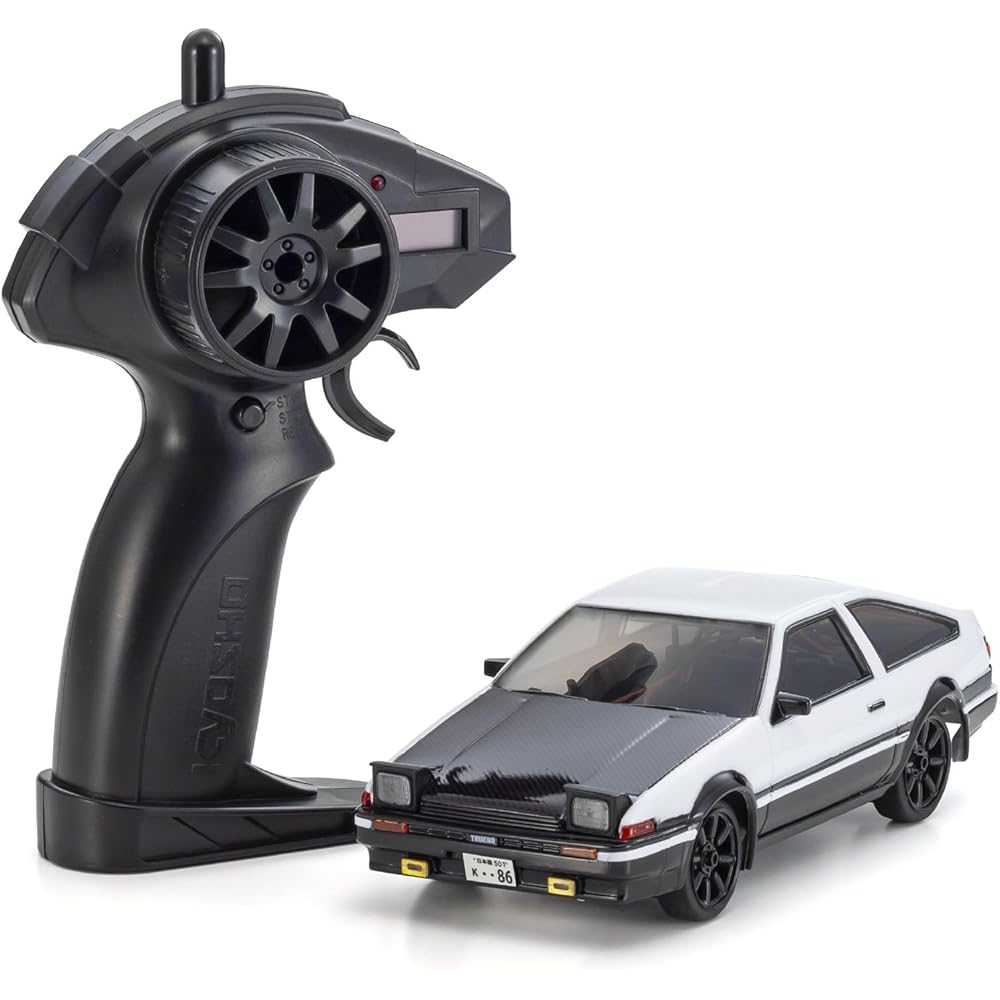 

Kyosho Egg Mini-Z Toyota Sprinter Trueno AE86 White/Black 1:28 Scale Model Car