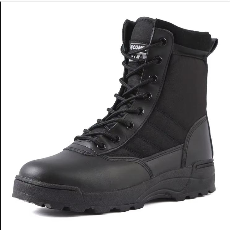 

Fashion Boots Men Boots Special Force Desert Combat Boots Outdoor Hiking Boots Ankle Shoes Men Work Safty Shoes 46