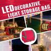 Premium Christmas Light Storage Bag Cloth Tear-Resistant Storage Bag, With PP Storages Rings, Can Hold Christmas Tree Lights Up