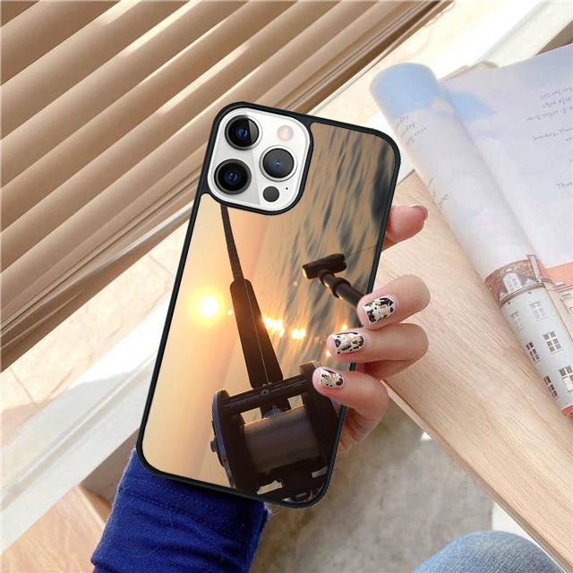 Fishing Lake Sunset Phone Case For iPhone 17 Air 15 16 Cover  14 11 13 Pro Max 12 Plus Max Cover Coque