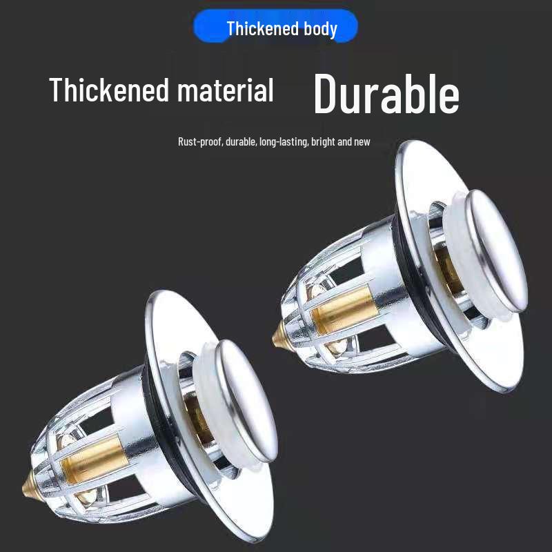 

Scent-Proof Universal Basin Drain Stopper