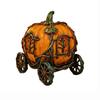 Figurka dyniowego powozu na Halloween z żywicy do dekoracji imprezowej, centralny element jesiennej dekoracji domu