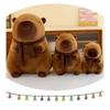25-30CM Hot Plush Stuffed Doll Cute Scarf Pufferfish Plush Kawaii Animal Toy Children's Birthday Gift Capybara Doll Kids Toys